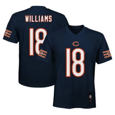 Outerstuff Kids'  Youth Caleb Williams Navy Chicago Bears Replica Player Jersey