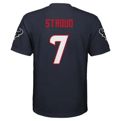 Outerstuff Kids'  Youth C.j. Stroud Navy Houston Texans Replica Player Jersey