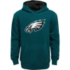 Outerstuff Youth Green Philadelphia Eagles Prime Pullover Hoodie In Green