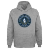 OUTERSTUFF YOUTH   HEATHER GRAY 2024 NBA ALL-STAR GAME LOGO FLEECE PULLOVER HOODIE