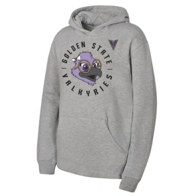 Outerstuff Youth Heather Gray Golden State Valkyries Mascot Hoodie