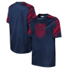 OUTERSTUFF YOUTH NAVY USMNT WINNING TACKLE T-SHIRT