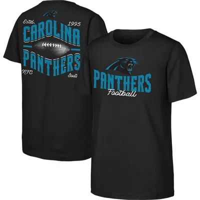 Outerstuff Kids' Youth  Black Carolina Panthers Top Pick T-shirt