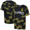 Outerstuff Youth   Black Columbus Crew Sheer Thrill T-shirt In Multi