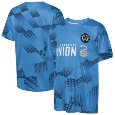 Outerstuff Youth  Blue Philadelphia Union Sheer Thrill T-shirt