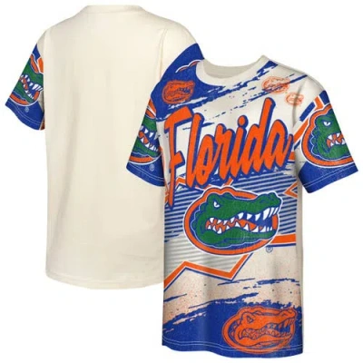 Outerstuff Kids' Youth   Cream Florida Gators Make Noise T-shirt In Gold