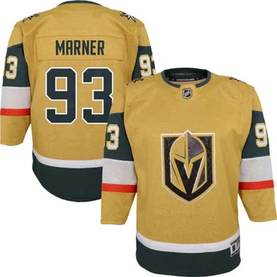 Outerstuff Kids' Youth  Mitch Marner Gold Vegas Golden Knights Premier Player Jersey In Brown