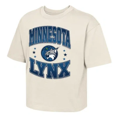 Outerstuff Kids' Youth  Natural Minnesota Lynx Unbeatable Boxy T-shirt In Neutral