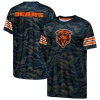 Outerstuff Youth  Navy Chicago Bears Slant Route Performance T-shirt In Multi