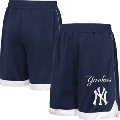 Outerstuff Kids' Youth  Navy New York Yankees Big League All Star Fashion Shorts In Blue