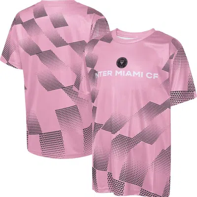 Outerstuff Youth  Pink Inter Miami Cf Sheer Thrill T-shirt