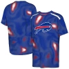 Outerstuff Youth  Royal Buffalo Bills End Zone Dri-tek T-shirt In Blue
