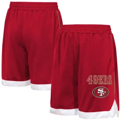 Outerstuff Kids' Youth  Scarlet San Francisco 49ers All Star Mesh Shorts In Red