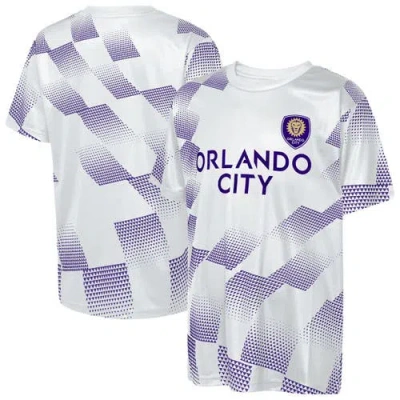 Outerstuff Youth  White Orlando City Sc Sheer Thrill T-shirt