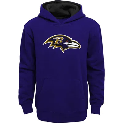 OUTERSTUFF OUTERSTUFF YOUTH PURPLE BALTIMORE RAVENS PRIME PULLOVER HOODIE