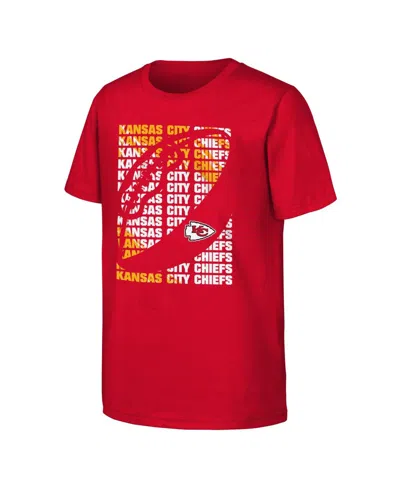 Outerstuff Youth Red Kansas City Chiefs Box T-shirt