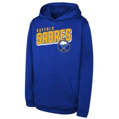 Outerstuff Kids'  Youth  Royal Buffalo Sabres Cyber Punk Performance Hoodie In Blue