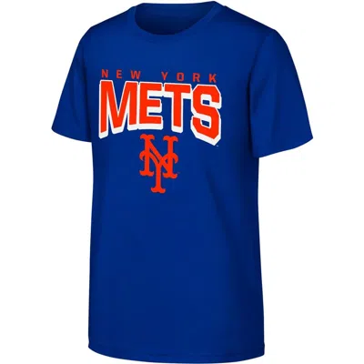 Outerstuff Kids'  Youth  Royal New York Mets On The Block T-shirt