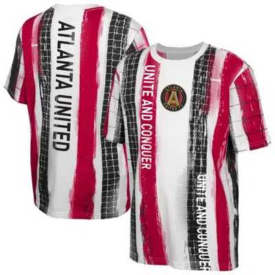 Outerstuff Kids'  Youth White Atlanta United Fc High Stepping T-shirt In Multi