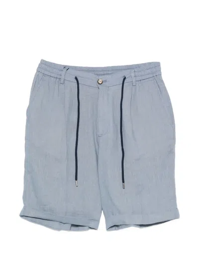 Outfit Drawstring-waist Shorts In Gray