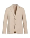 Outfit Out/fit Man Blazer Beige Size 40 Cotton, Polyamide, Elastane