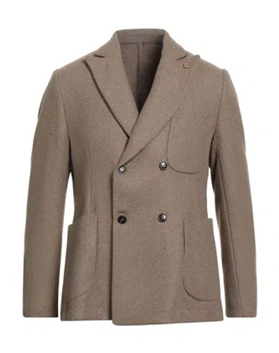 Outfit Out/fit Man Blazer Beige Size 42 Polyester, Wool, Viscose