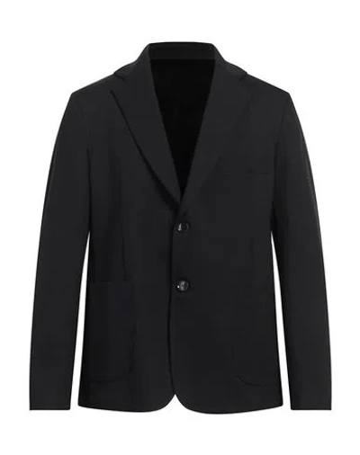 Outfit Out/fit Man Blazer Black Size 46 Viscose, Polyamide, Elastane