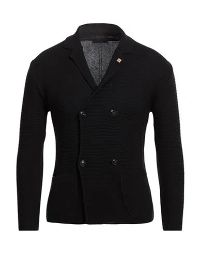 Outfit Out/fit Man Blazer Black Size Xl Cotton, Acrylic