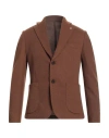 Outfit Out/fit Man Blazer Brown Size 34 Polyester, Viscose, Elastane