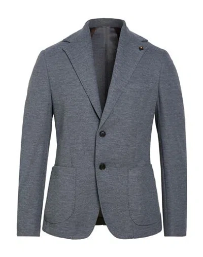 Outfit Out/fit Man Blazer Grey Size 38 Polyester, Viscose, Elastane