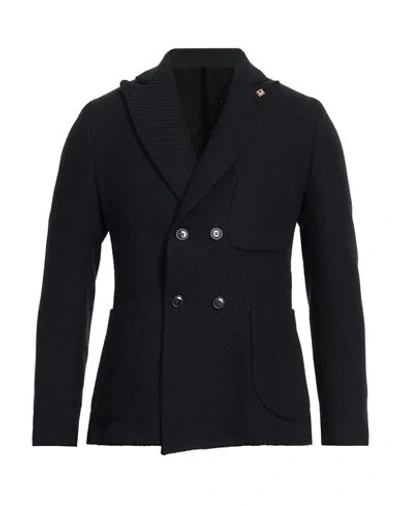 Outfit Out/fit Man Blazer Midnight Blue Size 42 Polyester, Wool, Viscose