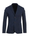 Outfit Out/fit Man Blazer Navy Size 36 Cotton, Elastane