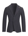 Outfit Out/fit Man Blazer Navy Size 36 Polyester, Elastane In Blue