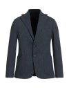 Outfit Out/fit Man Blazer Navy Size 38 Viscose, Polyamide, Elastane In Blue