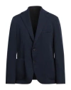 Outfit Out/fit Man Blazer Navy Size 44 Polyester, Lycra In Navy
