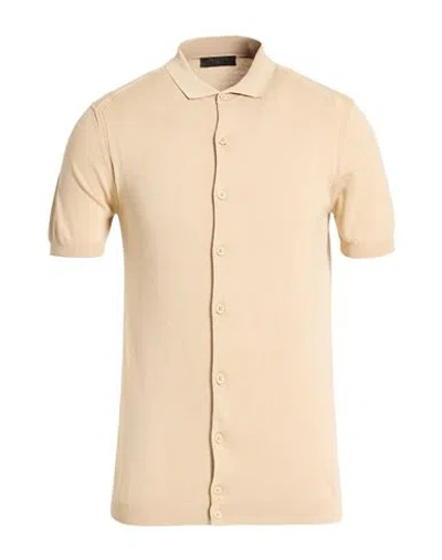 Outfit Out/fit Man Cardigan Beige Size S Cotton In Neutral