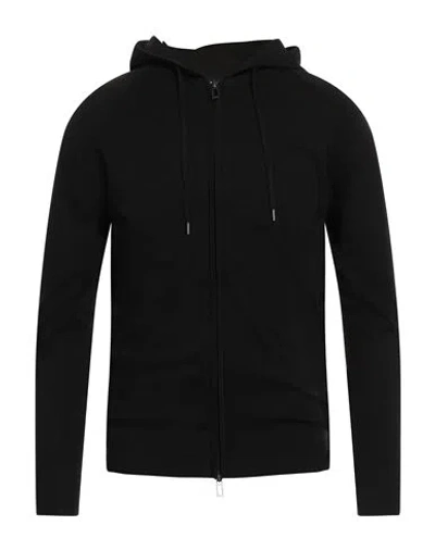 Outfit Out/fit Man Cardigan Black Size M Viscose, Polyamide