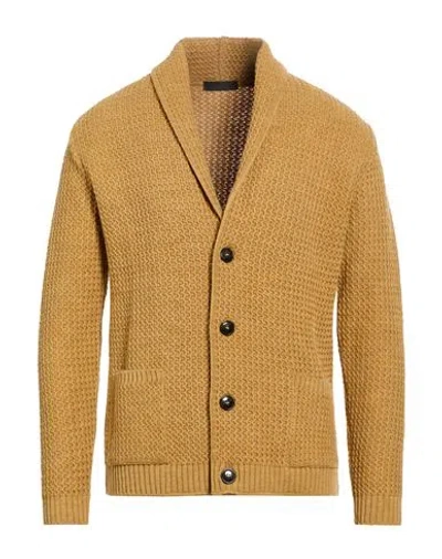 Outfit Out/fit Man Cardigan Camel Size Xxl Acrylic, Wool In Neutral