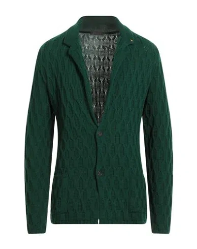 Outfit Out/fit Man Cardigan Green Size Xl Acrylic, Wool