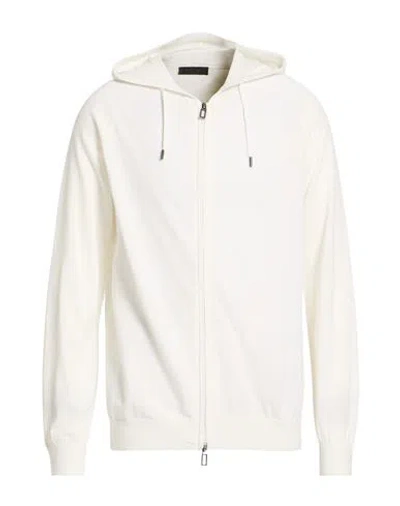 Outfit Out/fit Man Cardigan Ivory Size Xxl Cotton In White