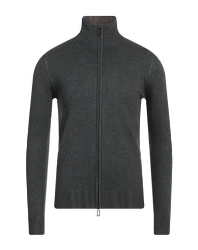 Outfit Out/fit Man Cardigan Lead Size Xxl Viscose, Nylon In Grey