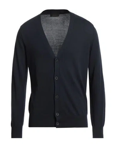 Outfit Out/fit Man Cardigan Midnight Blue Size 3xl Cotton