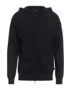 Outfit Out/fit Man Cardigan Midnight Blue Size Xl Viscose, Polyamide In Black