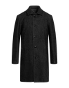 Outfit Out/fit Man Coat Black Size 42 Wool, Acrylic, Polyester, Polyamide