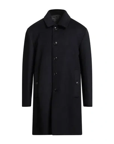 Outfit Out/fit Man Coat Midnight Blue Size 44 Wool, Polyester