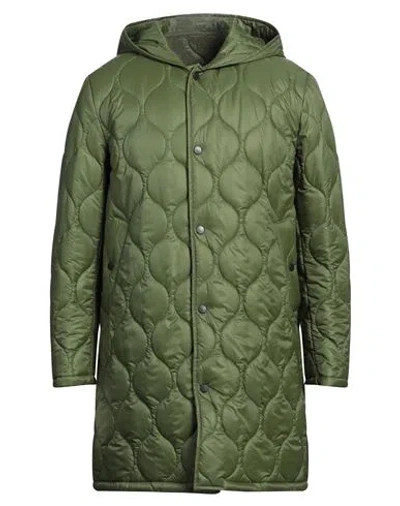 Outfit Out/fit Man Coat Military Green Size Xl Polyamide