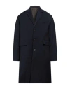 Outfit Out/fit Man Coat Navy Size 40 Polyester, Elastane In Navy
