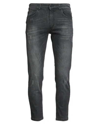 Outfit Out/fit Man Jeans Black Size 30 Cotton, Elastane