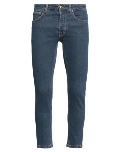 Outfit Out/fit Man Jeans Blue Size 32 Cotton, Elastane