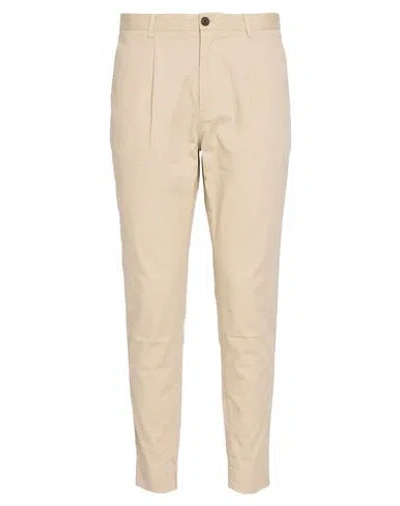 Outfit Out/fit Man Pants Beige Size 36 Cotton, Elastane In Neutral